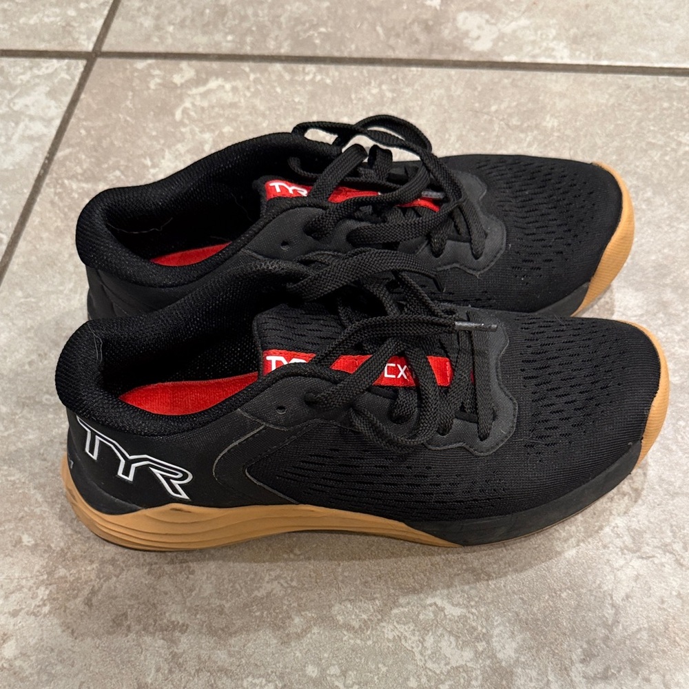 TYR Men's Black and Brown Athletic Shoes - Picture 3 of 5